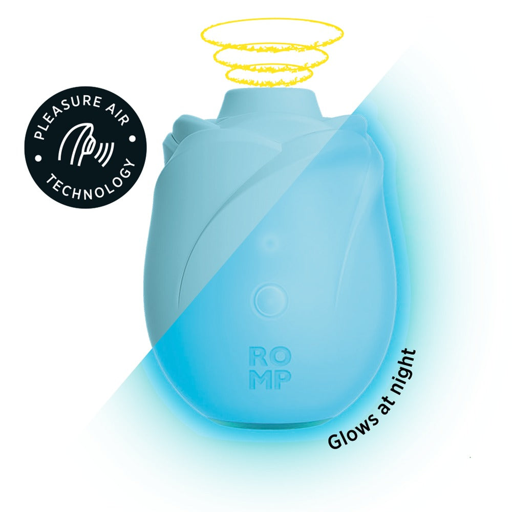 Verpackung des ROMP Rose Glow Pleasure Air Stimulators