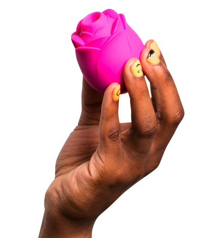 ROMP Rose Pulsator in der Hand gehalten für einfache Bedienung