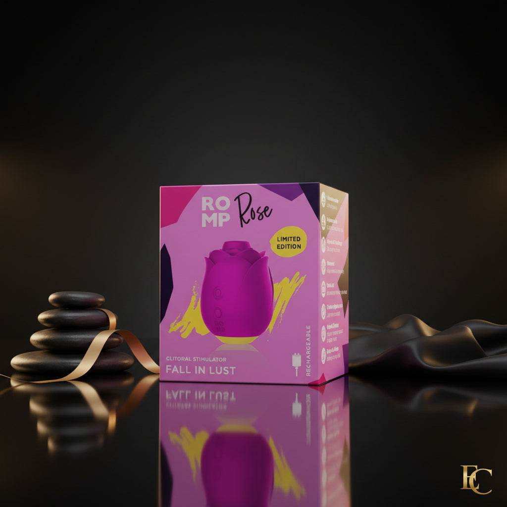 ROMP Rose Pulsator Verpackung im eleganten Design