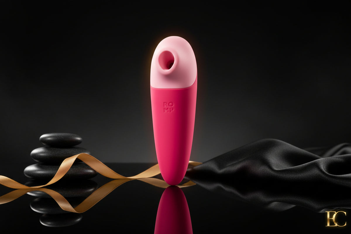 ROMP Shine X Saugvibrator in elegantem Design für intime Wellness