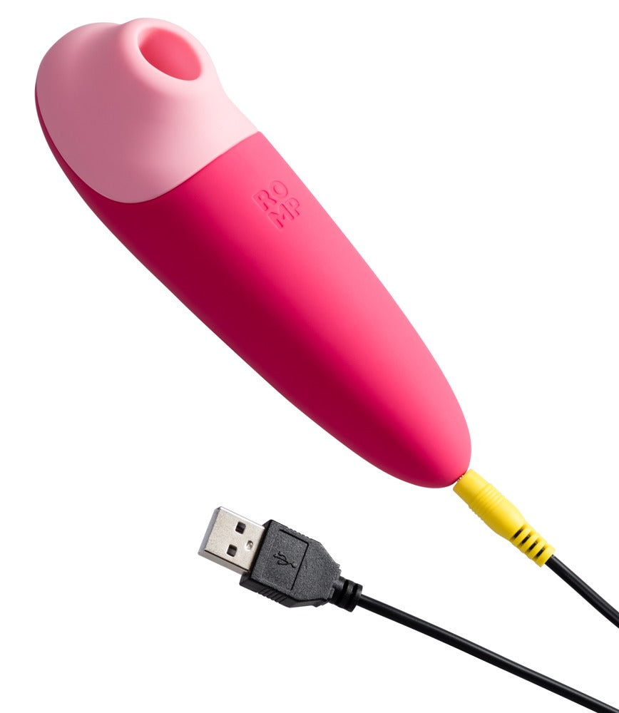 ROMP Shine X Pulsator mit USB-Ladekabel Detailansicht
