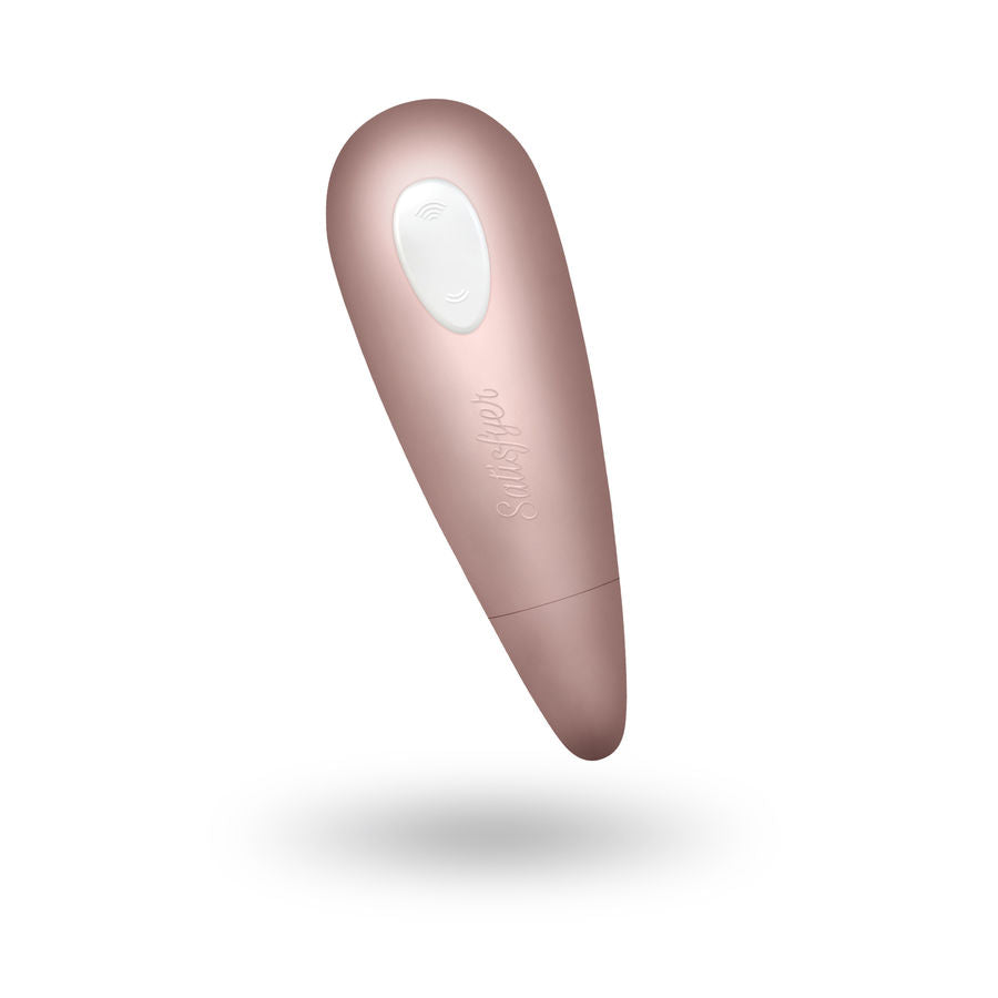 Satisfyer 1 Next Generation in Roségold in schräger Perspektivansicht mit abgerundetem Gehäuse