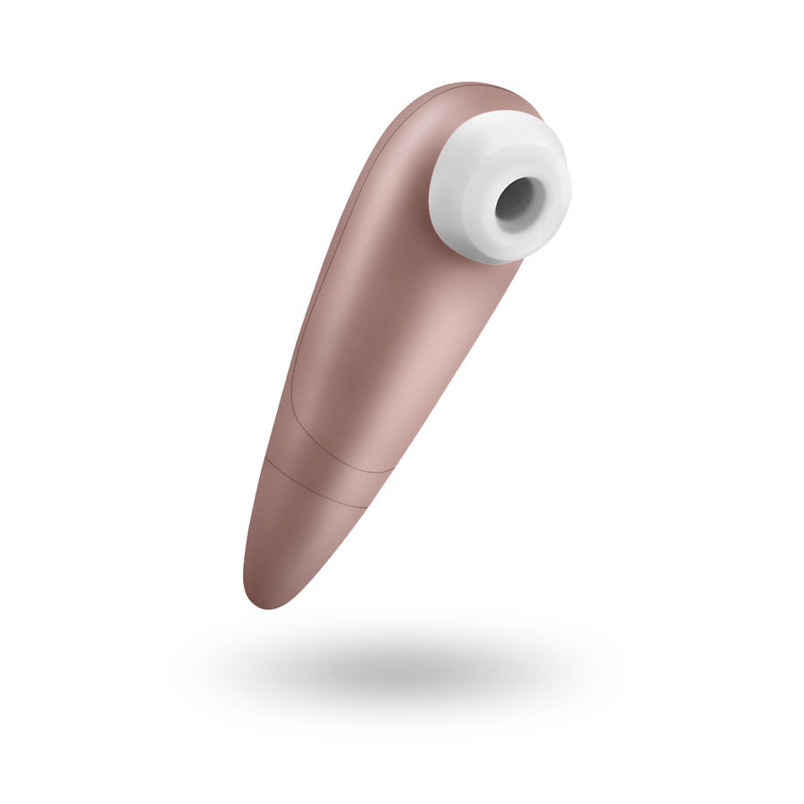Satisfyer 1 Next Generation in naher Detailansicht mit weißem Silikonkopf für Druckwellenstimulation