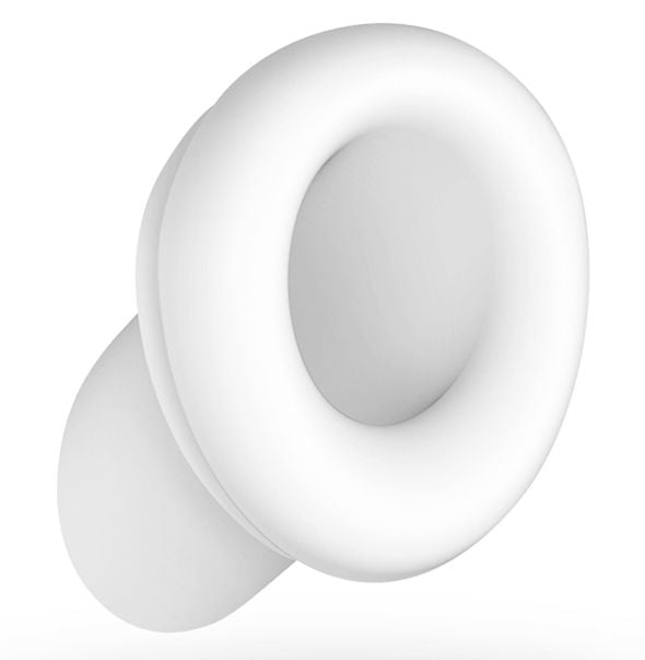 Satisfyer 2 Next Generation Silikon-Ersatzaufsatz in Weiß in der Detailansicht