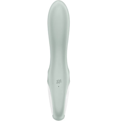 Satisfyer Air Pump Booty 3 Vibrator in Mint mit ergonomisch geschwungener Form in der Rückansicht