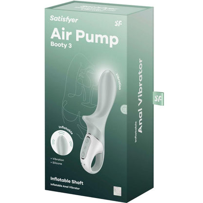 Satisfyer Air Pump Booty 3 Vibrator in Mint in der Originalverpackung