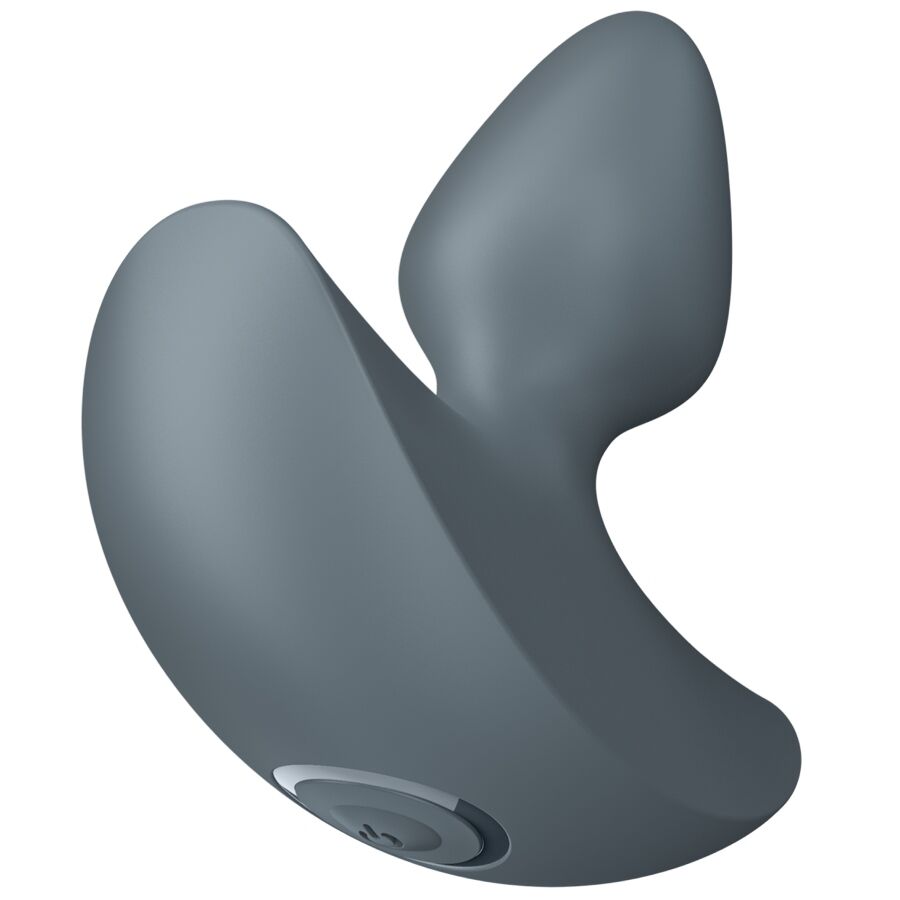 Satisfyer Booty Absolute Beginners 1 Analplug in Grau mit 12 Vibrationen in der Gesamtansicht