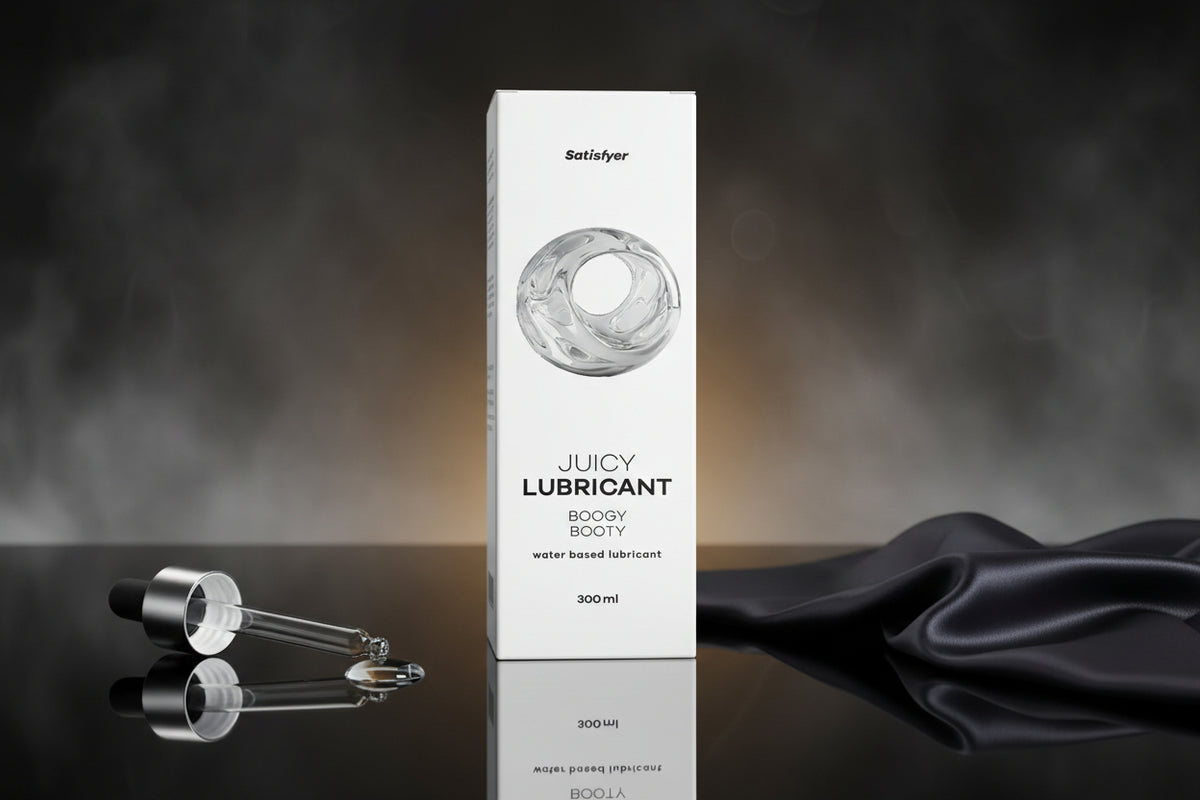 Satisfyer Juicy Lubricant Boogy Booty – wasserbasiertes Gleitgel für bewaffnete Intimität