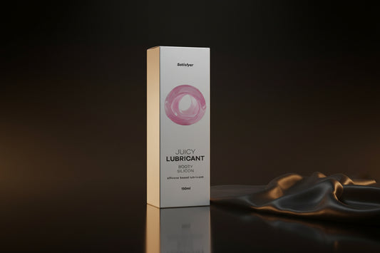 Satisfyer Juicy Lubricant Booty Silicon 150 ml silikonbasiertes Gleitgel für langanhaltenden Komfort