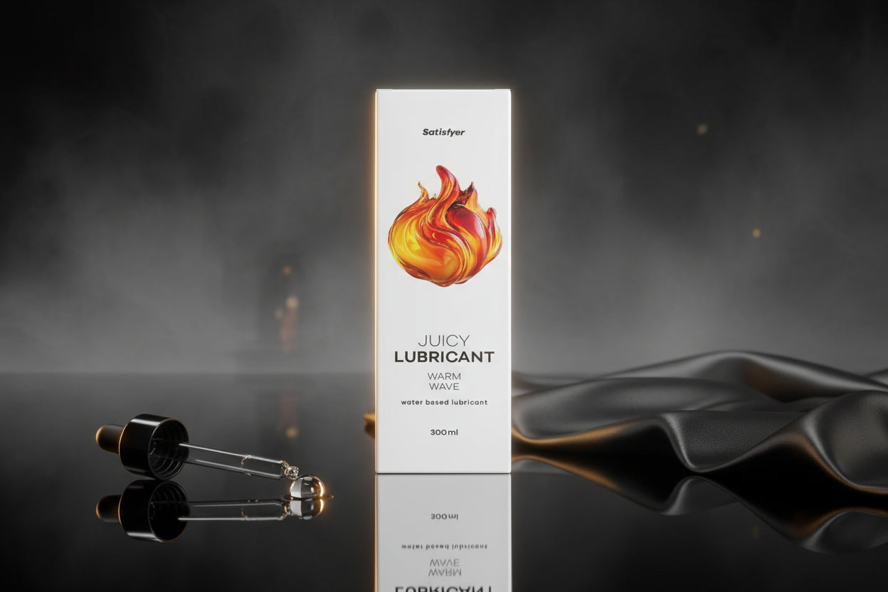 Satisfyer Juicy Lubricant Warm Wave wasserbasiertes Gleitgel mit Wärmeeffekt 300 ml