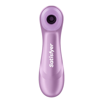 Satisfyer Pro 2 Generation 4 Amethyst mit Blick auf den Air-Pulse-Kopf