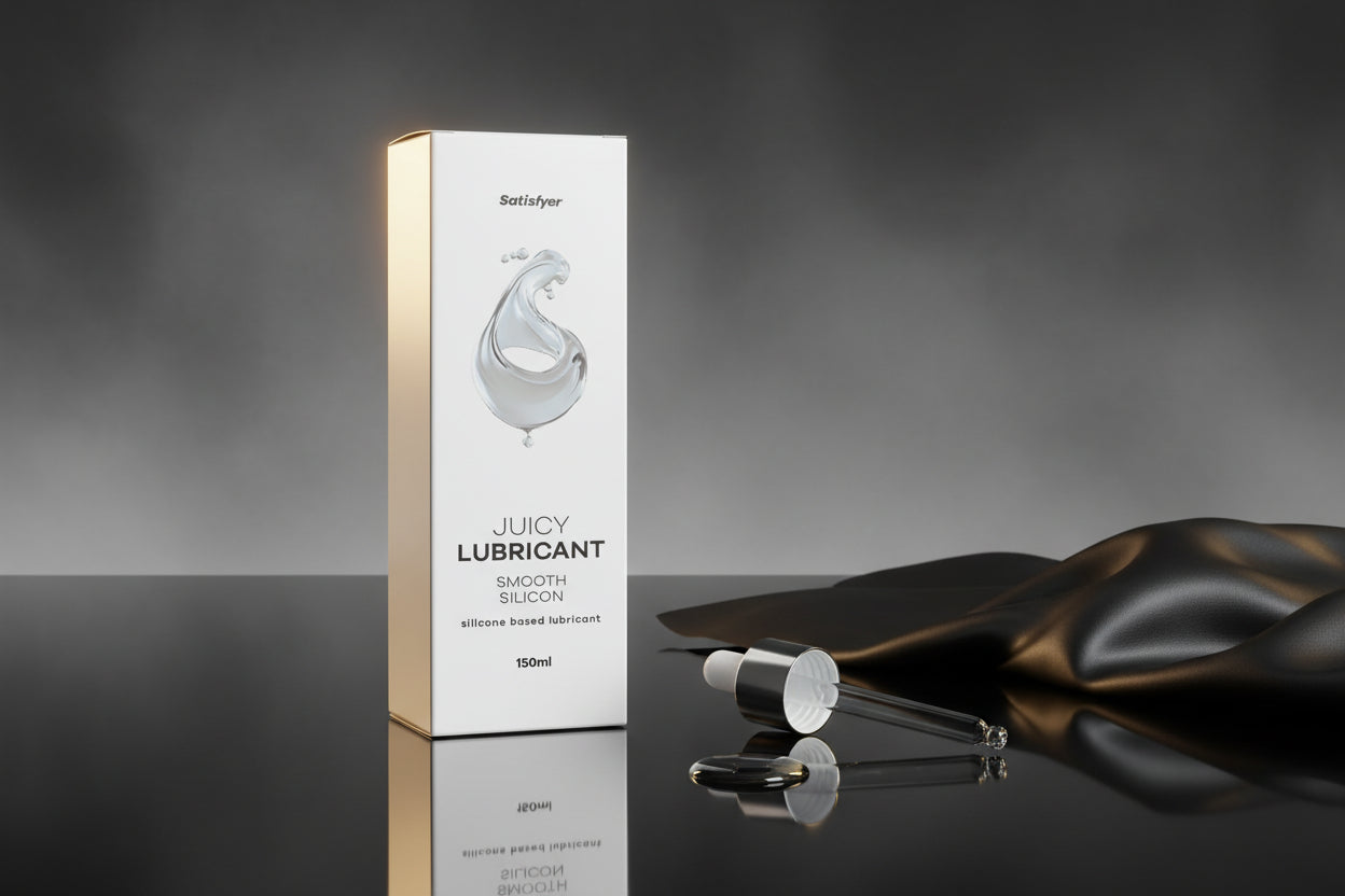 Satisfyer Smooth Silicon Gleitgel 150 ml silikonbasiertes Gleitgel mit seidiger Textur für langanhaltende Geschmeidigkeit