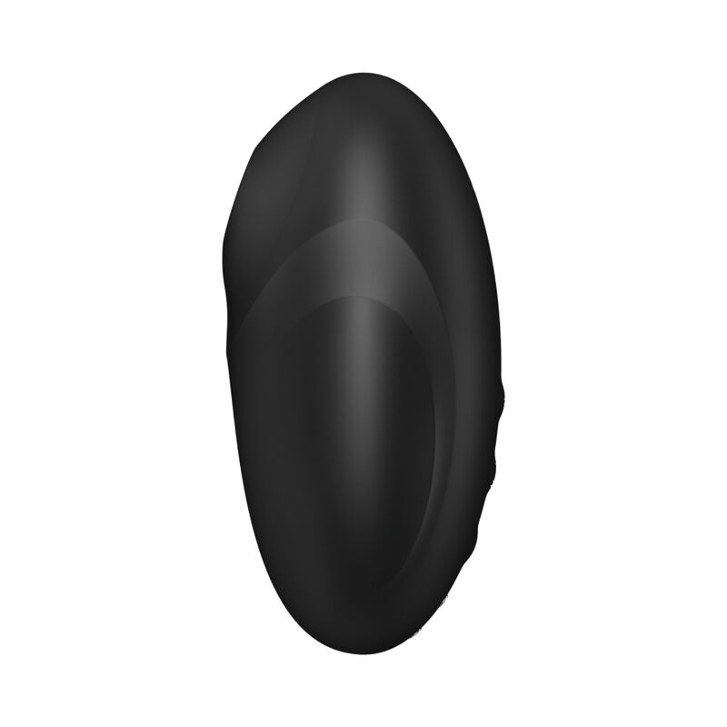 SATISFYER Vulva Lover 3 Luftpulsstimulator und Vibrator in Schwarz in der Seitenansicht