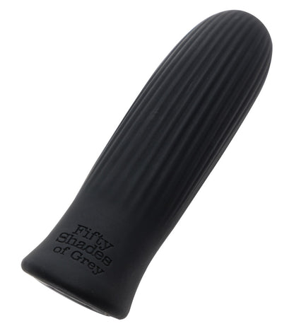 Detailansicht des Sensation Bullet Vibrators mit strukturierter Oberfläche für vielseitige Anwendung