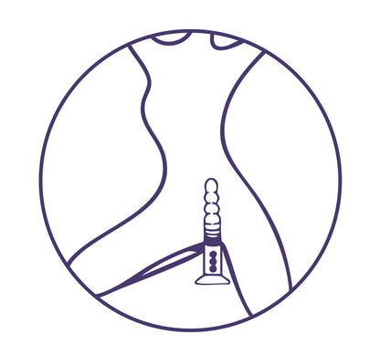 Detailgrafik des abnehmbaren Saugfußes des SHANiCE Thrusting 1