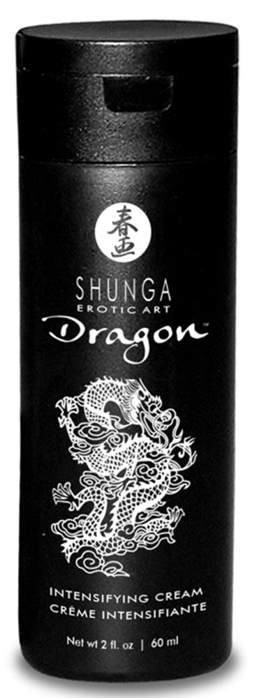 Shunga Dragon Intensifying Cream Flasche Detailansicht