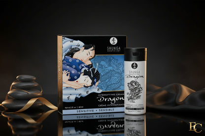Shunga Dragon Sensitive Intensifying Cream Verpackung Vorderseite