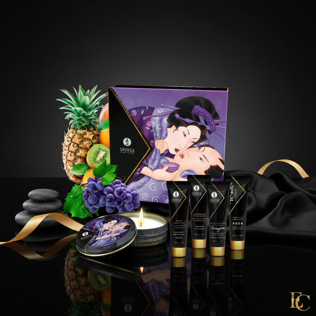 Geisha's Secret Collection Exotic Fruits Set für intime Wellness