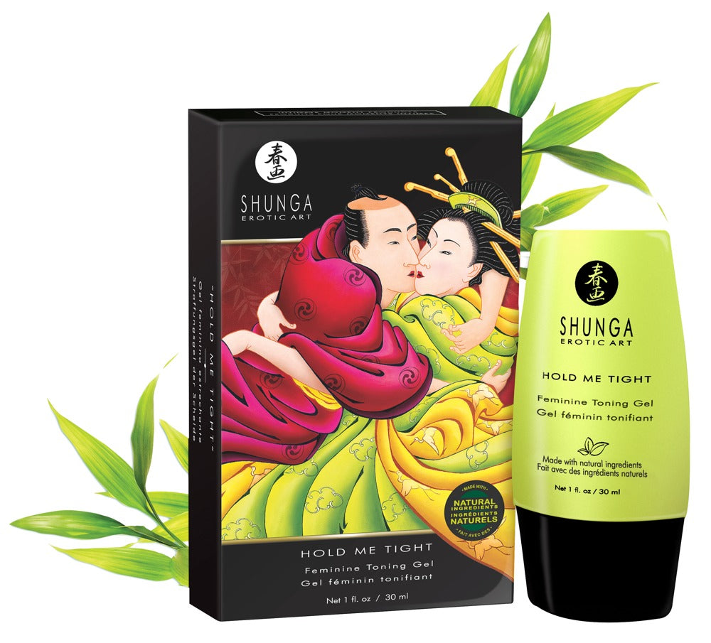 SHUNGA Hold Me Tight Vaginal Gel Verpackung und Produktansicht