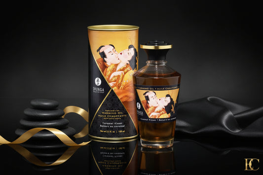 SHUNGA Intimate Kisses Öl Caramel Kisses 100ml sinnliches Massageöl