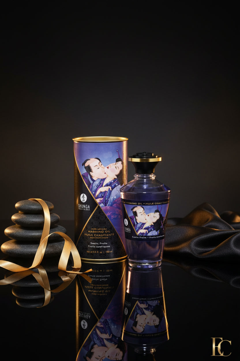 SHUNGA Intimate Kisses Öl Exotic in einem eleganten Glasflakon