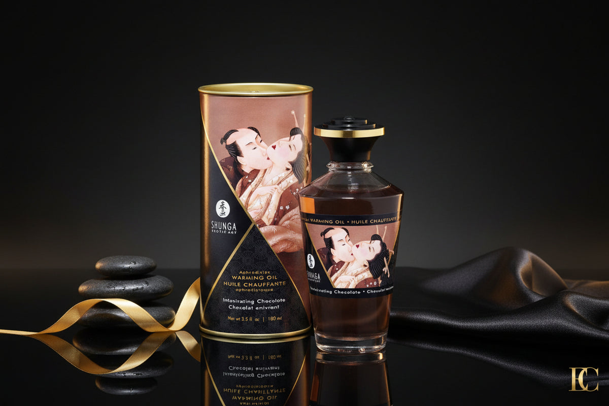 SHUNGA Intimate Kisses Öl Intoxicating Chocolate in 100 ml Flasche