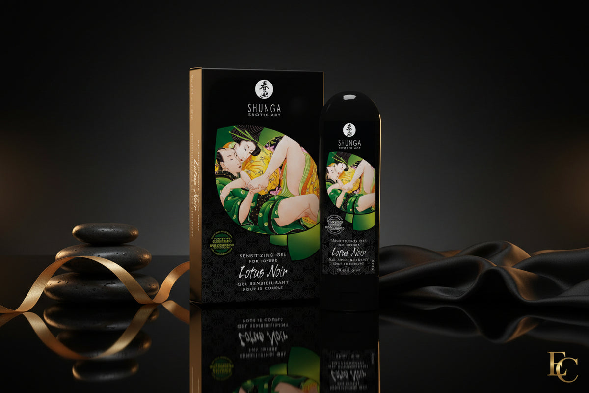 Lotus Noir Sensibilisierungscreme von Shunga für intensivere Empfindungen