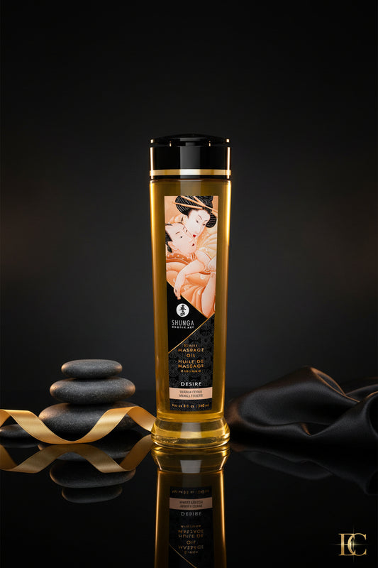 SHUNGA Massage Öl Desire Vanilla Fetish 240ml Vorderansicht