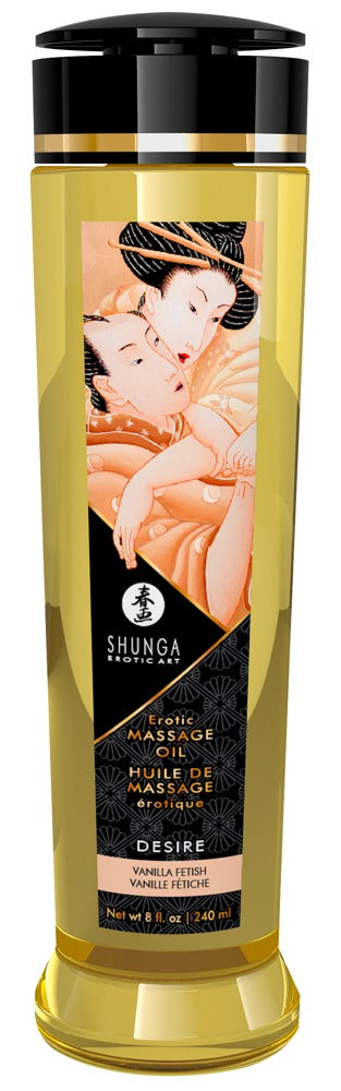 SHUNGA Massage Öl Desire Vanilla Fetish 240ml Verpackung