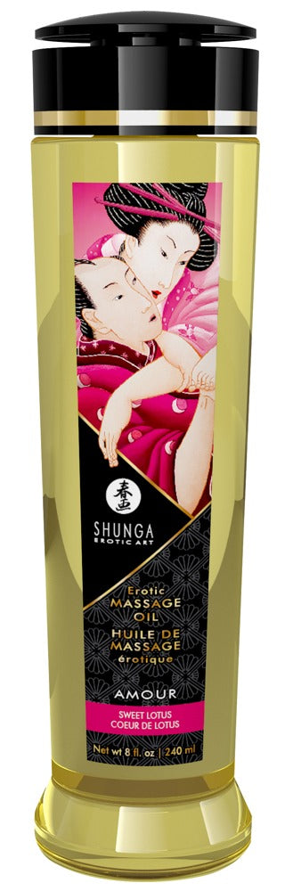SHUNGA Massageöl Amour Sweet Lotus 240ml Produktansicht