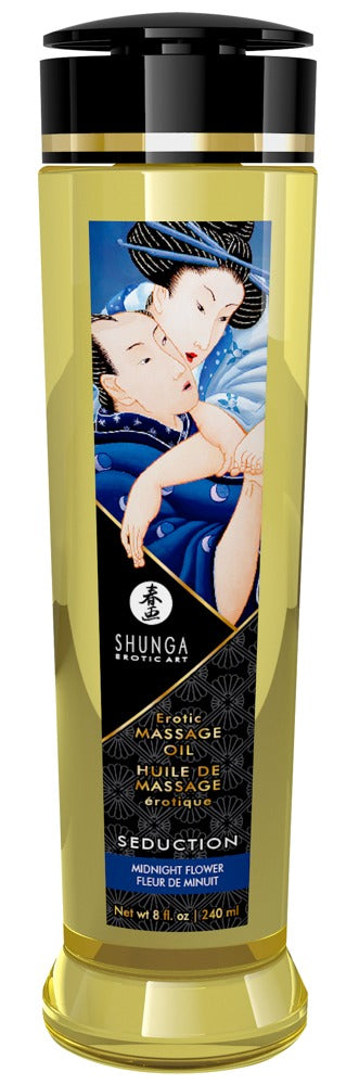 SHUNGA Massage Öl Seduction Midnight Flower 240ml Flasche
