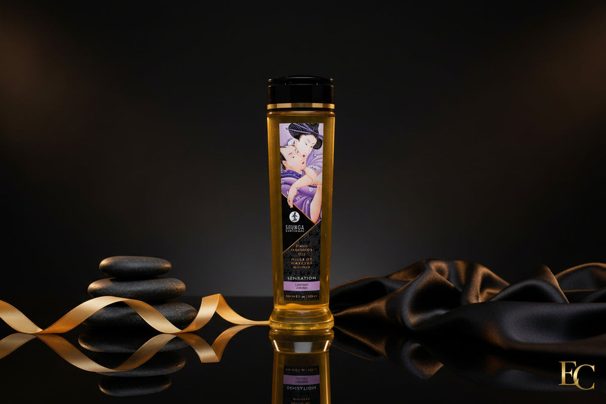 Massage Öl Sensation Lavender von Shunga für entspannende Momente