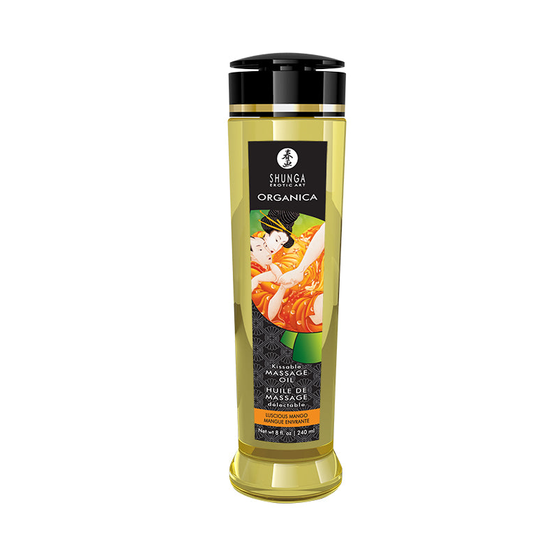 Detailansicht SHUNGA Organica Luscious Mango Massageöl 240ml