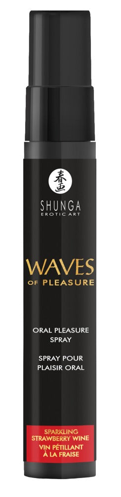 SHUNGA Waves of Pleasure Spray Strawberry Flasche frontal