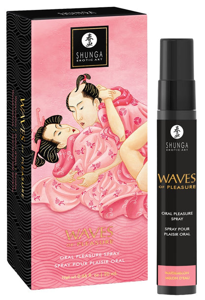 SHUNGA Waves of Pleasure Spray Watermelon Produkt mit Verpackung