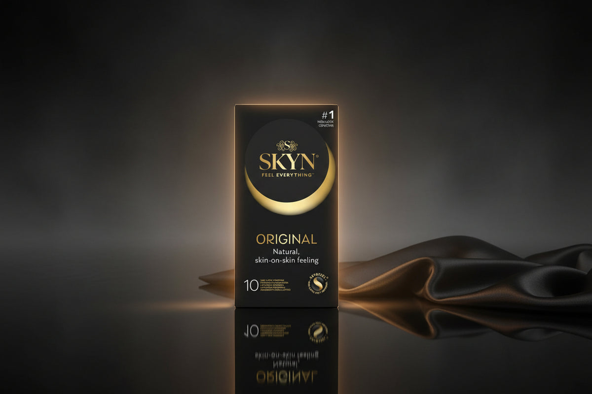 SKYN Original Kondome, 10 Stück, latexfrei und geruchsneutral.