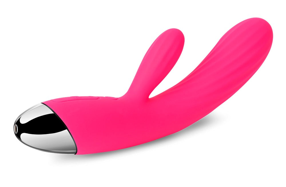 Svakom Angel Vibrator Detailansicht mit zwei Motoren und ergonomischem Kopfdesign