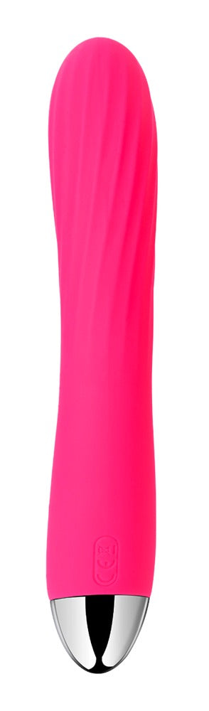 Svakom Angel Warming Vibrator Rückansicht mit ergonomischer Form und glatter Oberfläche