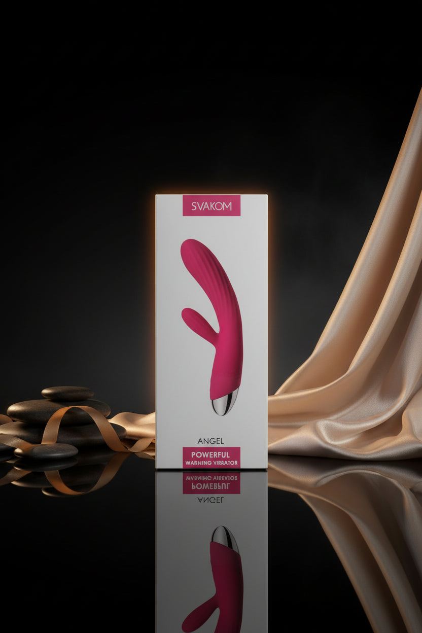Svakom Angel, warmer Rabbitvibrator in elegantem Design