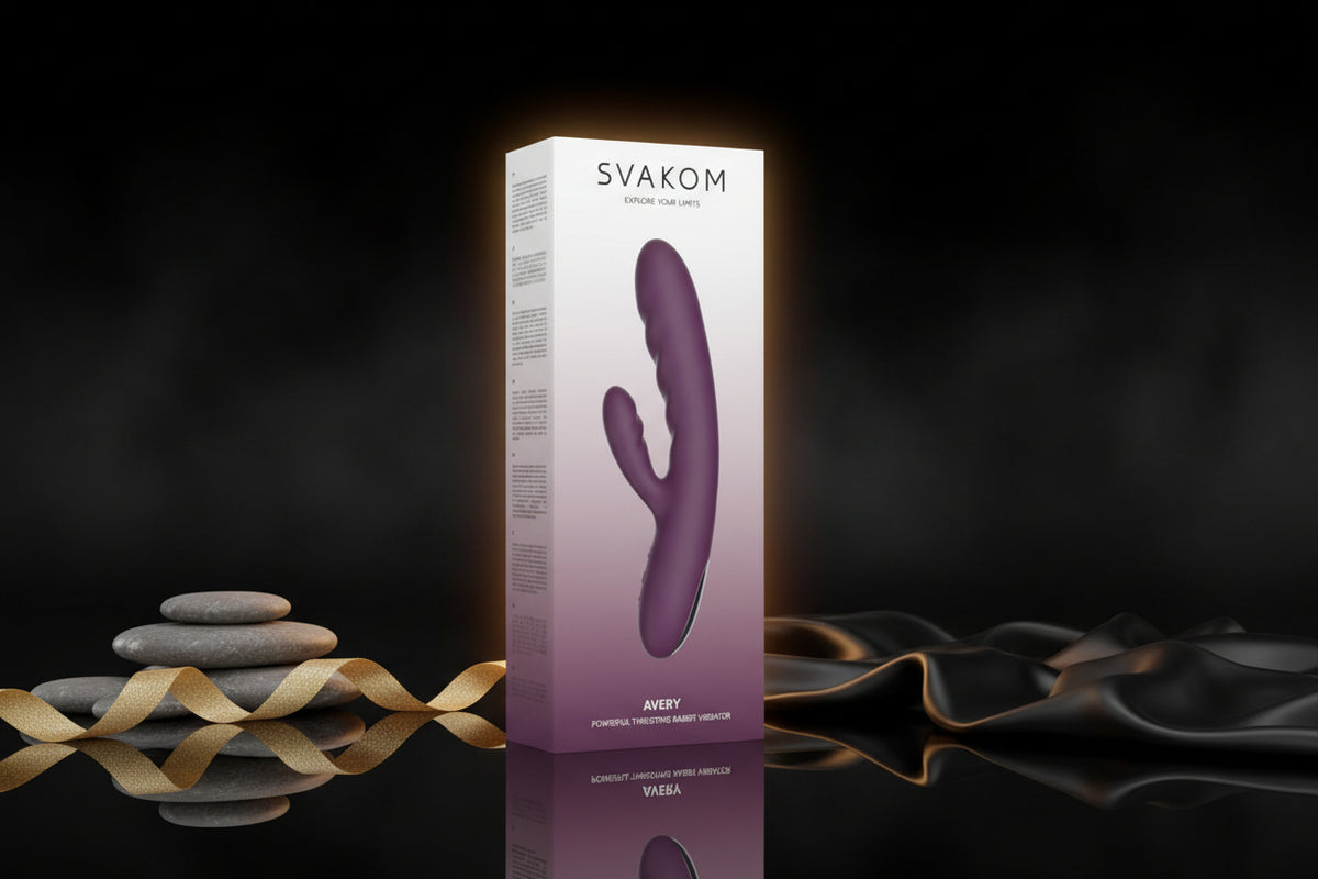 Svakom Avery Rabbitvibrator mit Stoßfunktion und ergonomischem Design