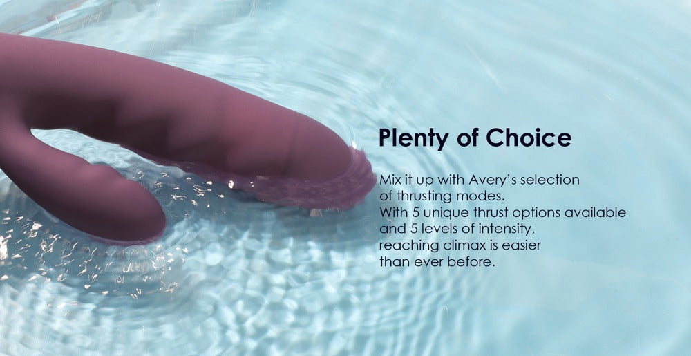 SVAKOM Avery wasserdichter Rabbitvibrator für Badewanne und Dusche