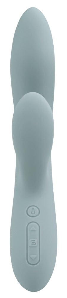 SVAKOM Chika Rabbitvibrator in Türkis – elegante Produktansicht aus Liquid Silicone