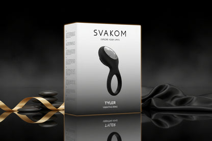 SVAKOM Tyler Vibro-Penisring Verpackung Vorderseite
