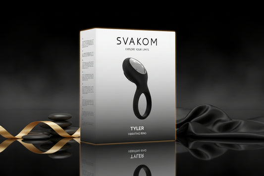 SVAKOM Tyler Vibro-Penisring Verpackung Vorderseite