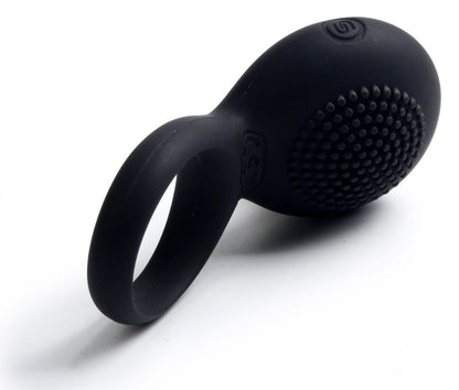 SVAKOM Tyler Vibro-Penisring mit genopptem Stimulationsaufsatz – Detailstruktur