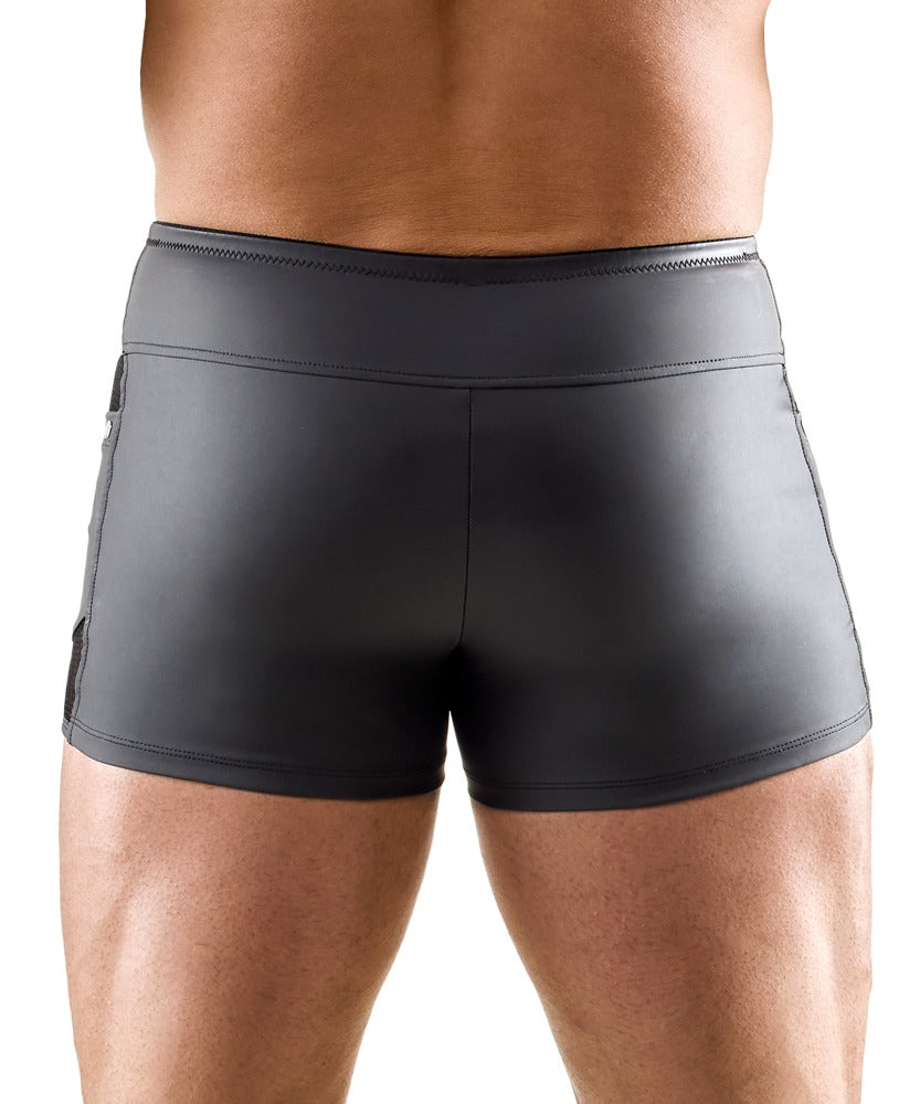 Rückansicht der Svenjoyment Mattlook-Pants am Model