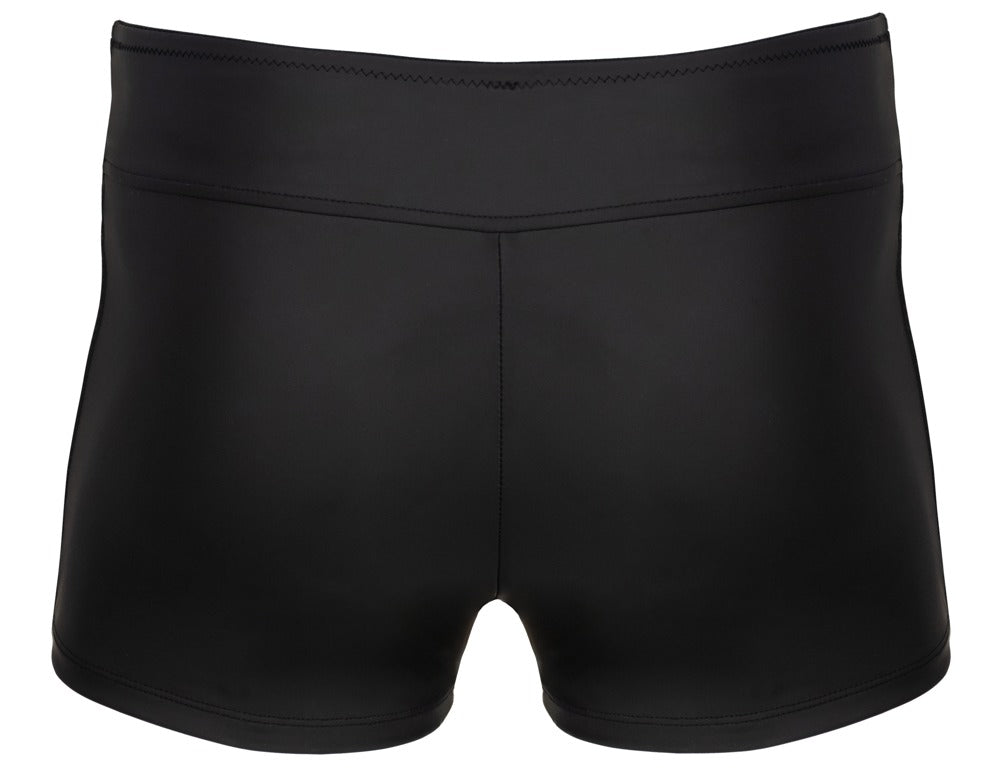 Rückansicht der Svenjoyment Mattlook-Pants im schwarzen Mattlook