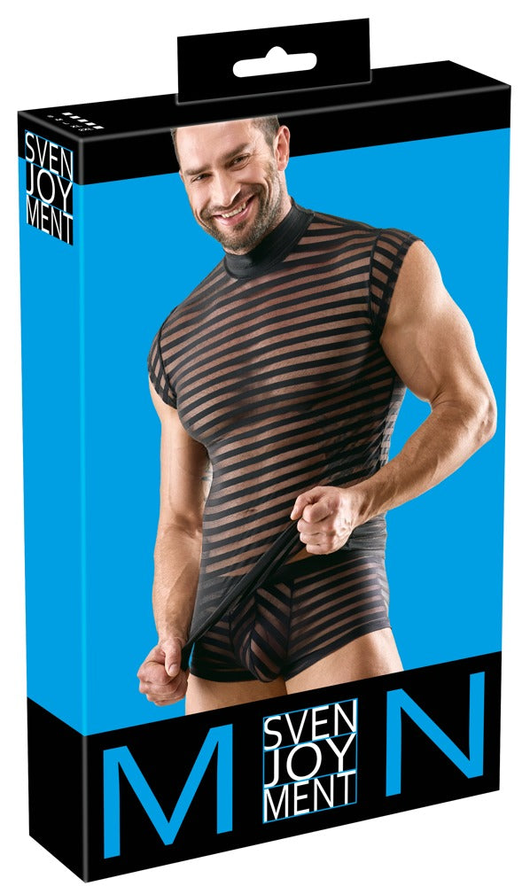 Verpackung des Svenjoyment Querstreifen-Shirts