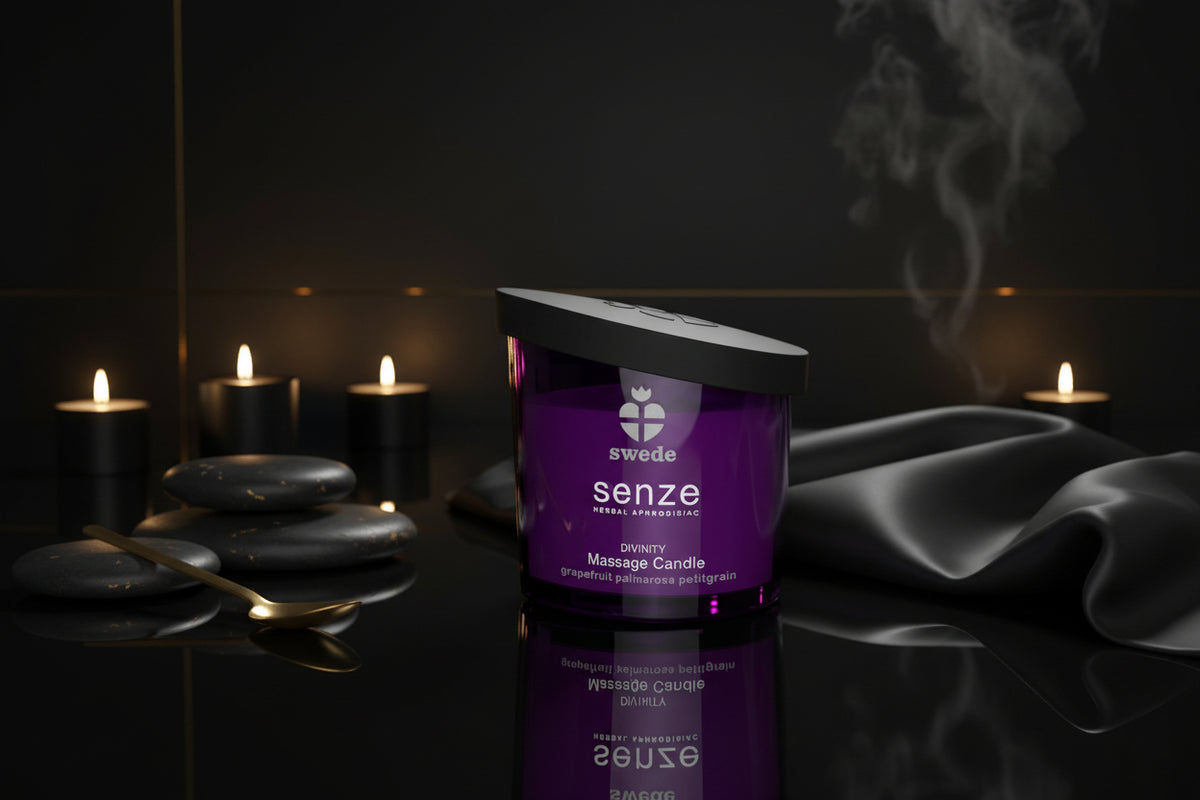 Swede SENZE Massage Candle Divinity für entspannende Momente