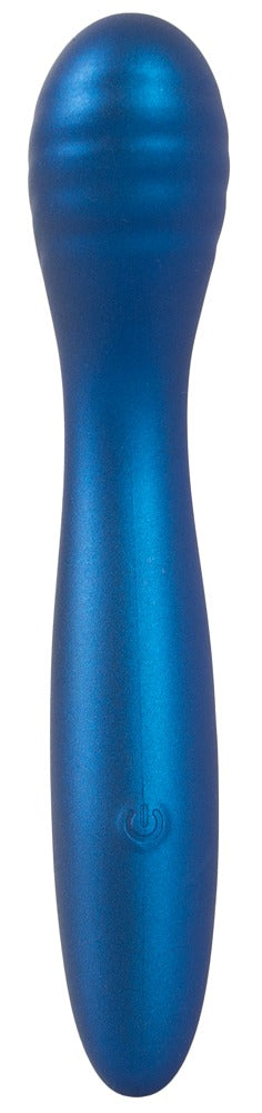 Sweet Smile Flexible G-Spot G-Punkt-Vibrator in Blau – Frontansicht mit schlankem Schaft und abgerundetem Stimulationskopf